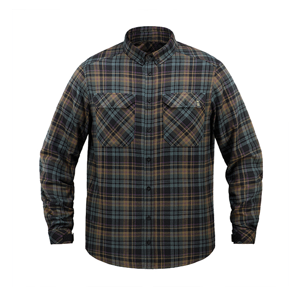 M-Tac сорочка Lumberjack Merino Cold Weather Blue/Yellow. Фото 2