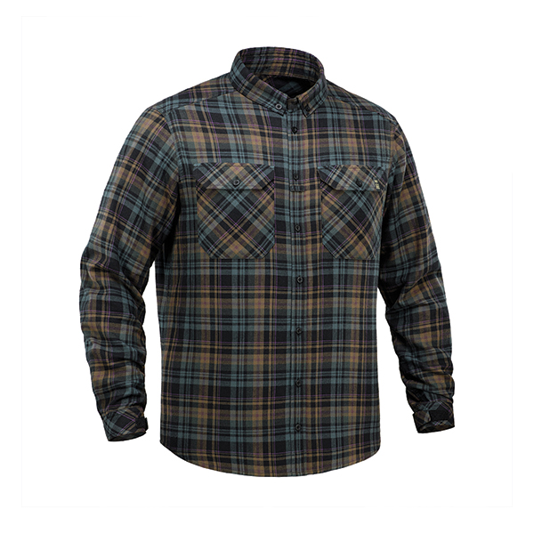 M-Tac сорочка Lumberjack Merino Cold Weather Blue/Yellow. Фото 3