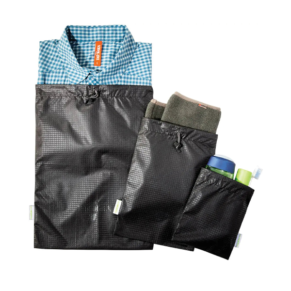 Набір чохлів Tatonka Stuff Sack Set III, Black. Фото 3
