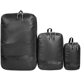 Набір чохлів на блискавці Tatonka Stuffsack Zip Set III, Black