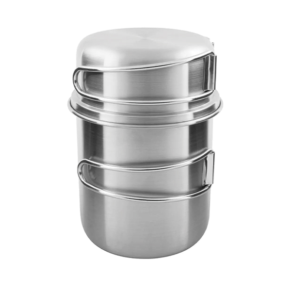 Набір кухлів Tatonka Handle Mug 600 Set, Silver