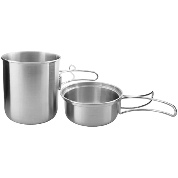 Набір кухлів Tatonka Handle Mug 600 Set, Silver. Фото 2