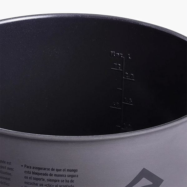 Каструля Sea to Summit Frontier UL Pot, 1,3 L, Dark Gray. Фото 8
