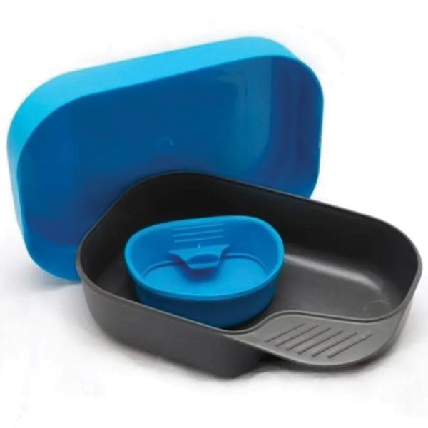 Посуд туристичний Wildo Camp-A-Box Basic Light Blue. Фото 2