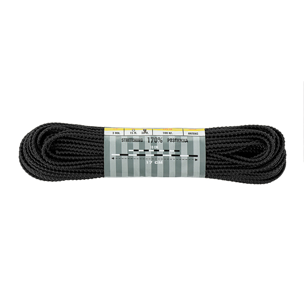 M-Tac паракорд Shock-Cord 3mm Dragon Skin Black 30м. Фото 2
