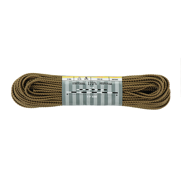 M-Tac паракорд Shock-Cord 3mm Dragon Skin Coyote 30м. Фото 2
