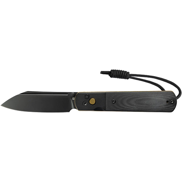 Ніж Artisan Holm AR-RPM9 Black PVD Steel+Black G10 Inlay Gold. Фото 2
