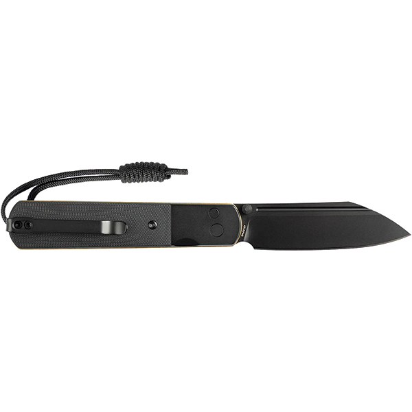 Ніж Artisan Holm AR-RPM9 Black PVD Steel+Black G10 Inlay Gold. Фото 3
