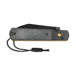 Ніж Artisan Holm AR-RPM9 Black PVD Steel+Black G10 Inlay Gold. Фото 4