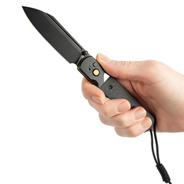Ніж Artisan Holm AR-RPM9 Black PVD Steel+Black G10 Inlay Gold. Фото 6