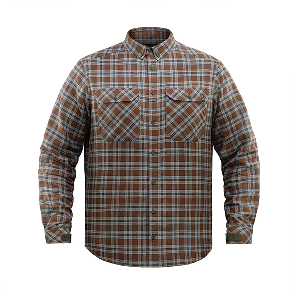 M-Tac сорочка Lumberjack Cotton Shirt Brown/Grey. Фото 2