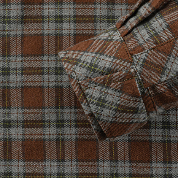 M-Tac сорочка Lumberjack Cotton Shirt Brown/Grey. Фото 5