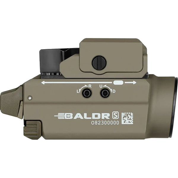 Ліхтар з ЛЦВ Olight Baldr S Green Laser Flat Dark Earth. Фото 4