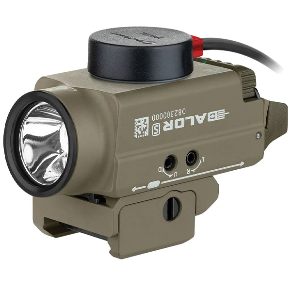 Ліхтар з ЛЦВ Olight Baldr S Green Laser Flat Dark Earth. Фото 8