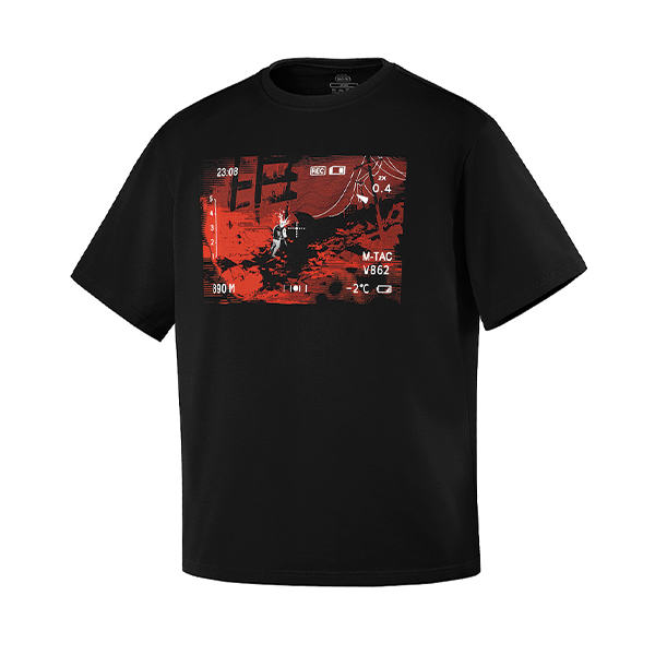 M-Tac футболка One Shot Oversize Black
