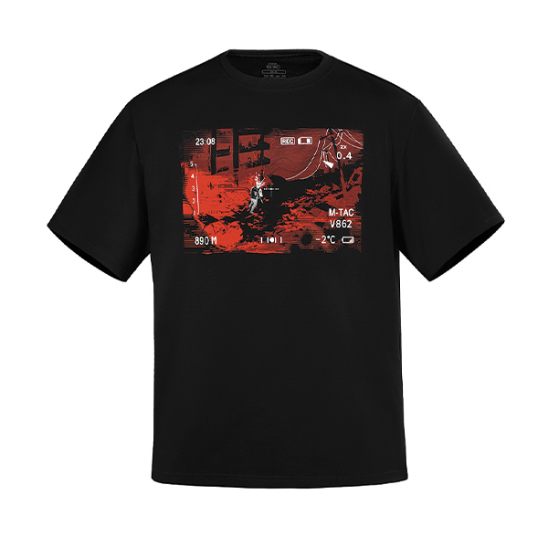 M-Tac футболка One Shot Oversize Black. Фото 2