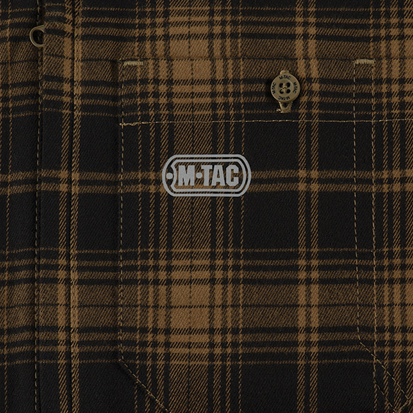 M-Tac сорочка Redneck Shirt Coyote/Black. Фото 7