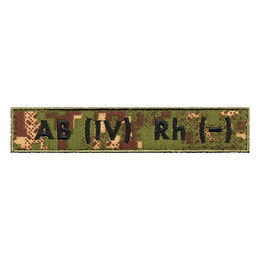 Нагрудний напис Група Крові НГУ AB(IV)- Хижак