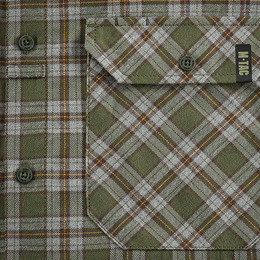 M-Tac сорочка Lumberjack Cotton Shirt Olive/Grey. Фото 5