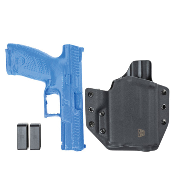 Кобура ATA Gear Hit Factor ver.1 CZ P10-C Olight Baldr -Mini /S /RL Mini Rights Black. Фото 3