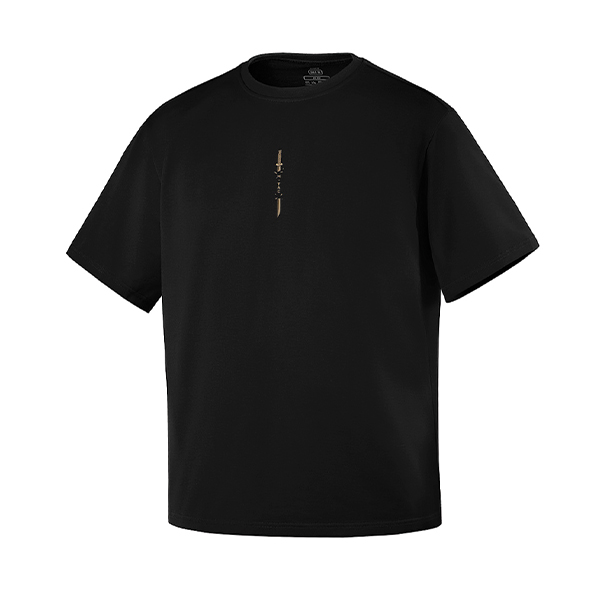 M-Tac футболка Gold Samurai Oversize Black. Фото 2