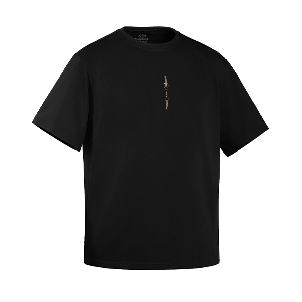 M-Tac футболка Gold Samurai Oversize Black. Фото 4