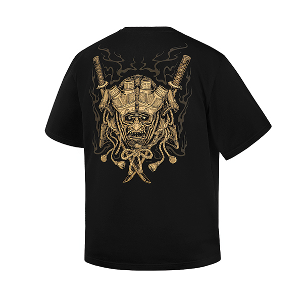 M-Tac футболка Gold Samurai Oversize Black. Фото 5