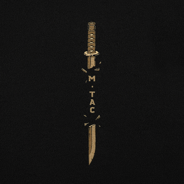 M-Tac футболка Gold Samurai Oversize Black. Фото 7