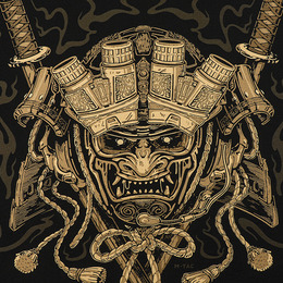 M-Tac футболка Gold Samurai Oversize Black. Фото 6