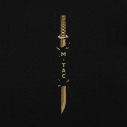 M-Tac футболка Gold Samurai Oversize Black. Фото 7
