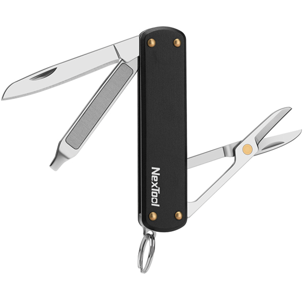 Мультитул NexTool Mini Pocket Knife, чорний. Фото 2