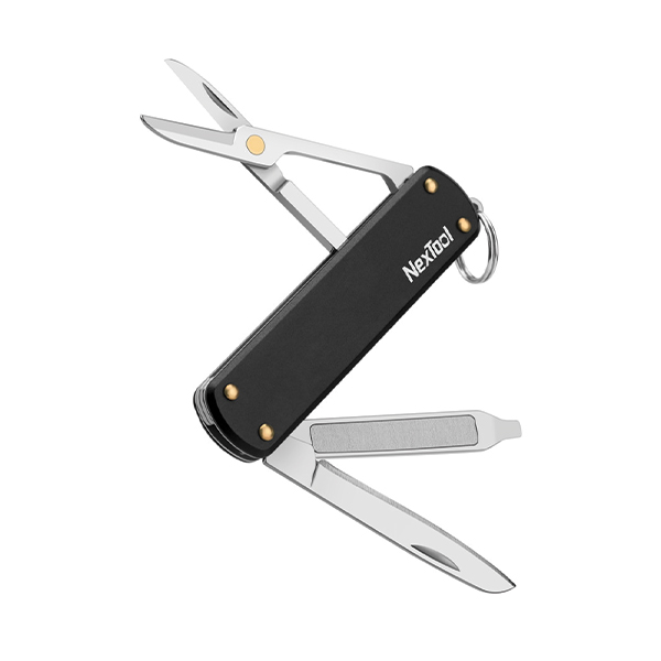 Мультитул NexTool Mini Pocket Knife, чорний. Фото 3