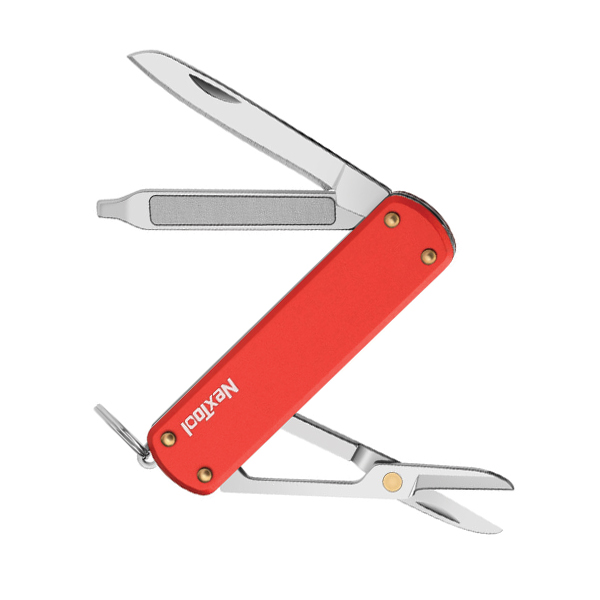 Мультитул NexTool Mini Pocket Knife, червоний