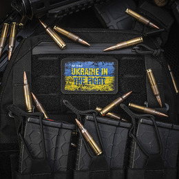 M-Tac нашивка Ukraine in the Fight (80х50 мм). Фото 3