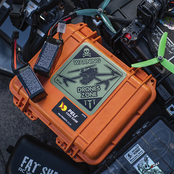 M-TAC наклейка Drones Zone Large Ranger Green. Фото 2