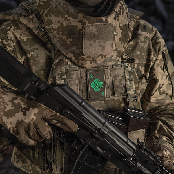 M-TAC нашивка Фартова карта Ranger Green. Фото 3