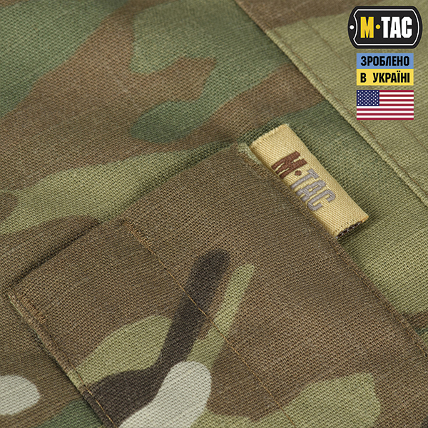 M-Tac сорочка бойова літня Gen.II NYCO Extreme Multicam. Фото 8