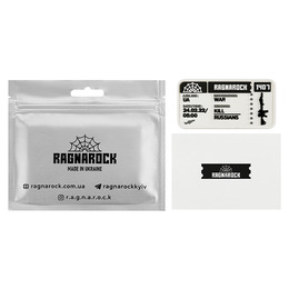 Ragnarock нашивка TICKET to the WAR White