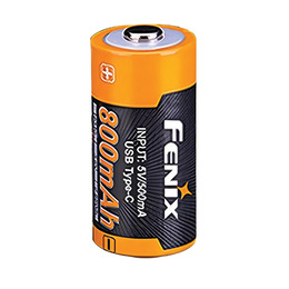 Акумулятор 16340 Fenix 800 UP mAh Li-ion Type-C