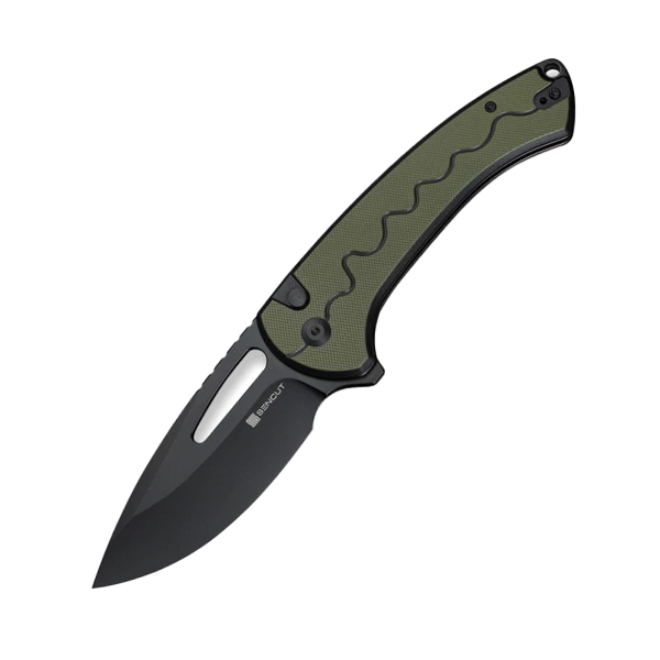 Ніж складаний Sencut Squiggy Black/Green S24082A-2