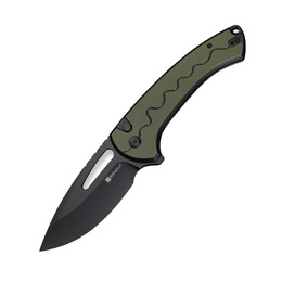 Ніж складаний Sencut Squiggy Black/Green S24082A-2