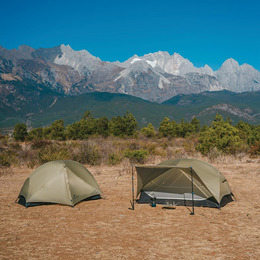 Намет двомісний ультралегкий Naturehike Mongar UL CNK2550WS016 Коричневий. Фото 4