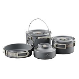 Каструля Naturehike CNK2450CF010, 1.7 л, алюміній