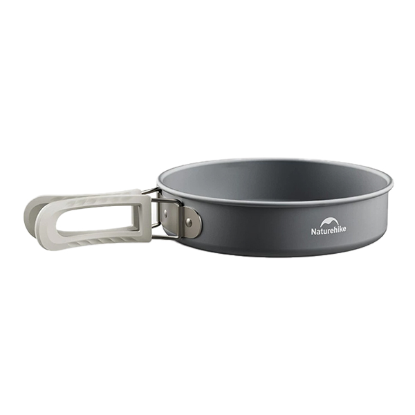 Сковорідка зі складаною ручкою Naturehike CNK2450CF010, 17,5 см, алюміній
