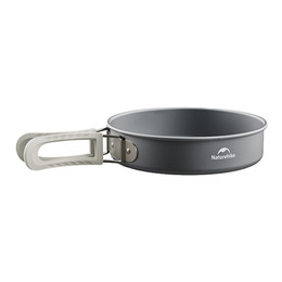 Сковорідка зі складаною ручкою Naturehike CNK2450CF010, 17,5 см, алюміній