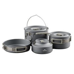 Сковорідка зі складаною ручкою Naturehike CNK2450CF010, 17,5 см, алюміній. Фото 2