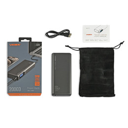 Повербанк 20000mAh VIDEX VPB-323 130W PD100W +Display. Фото 7