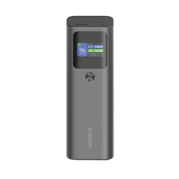Повербанк 30000mAh VIDEX VPB-316 162W PD140W +Display