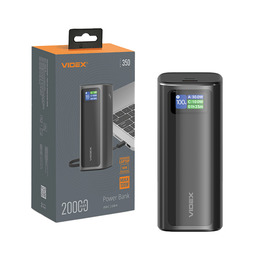 Повербанк 20000mAh VIDEX VPB-350 130W PD100W +Display. Фото 2