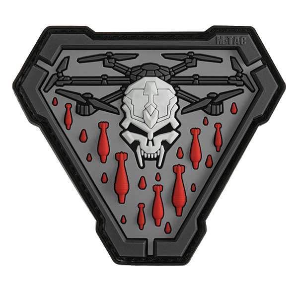 M-Tac нашивка Vampir PVC Black/Grey